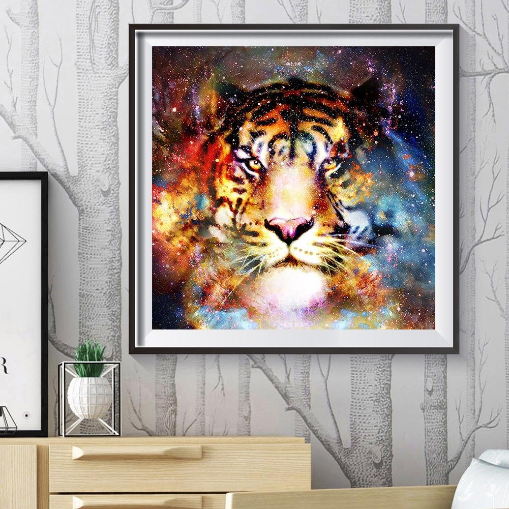 Diamond Painting - Full Round - Novelty Tiger A