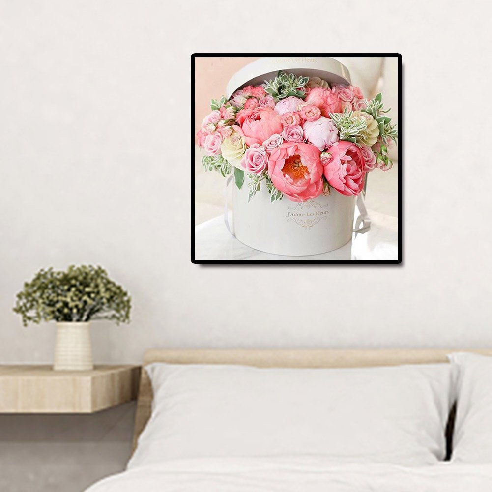 Diamond Painting - Full Round - Flower in Box