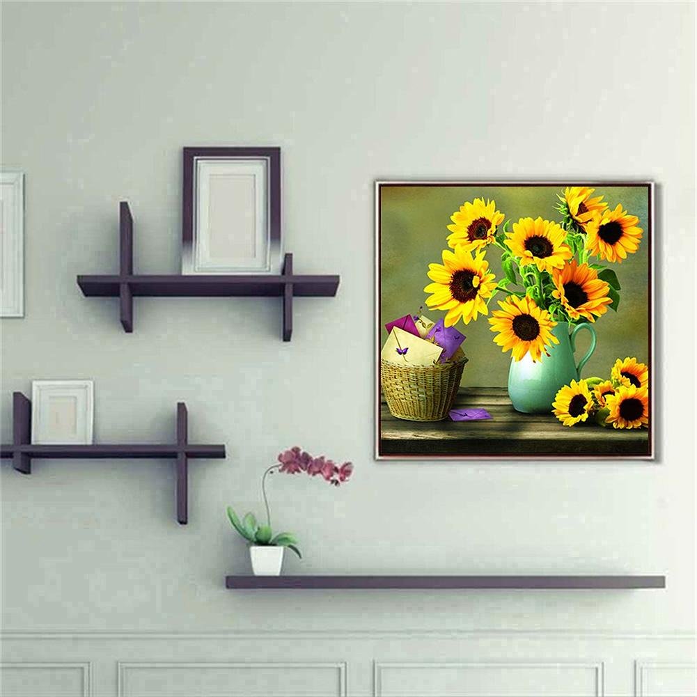 Diamond Painting - Full Round - Sunflower C