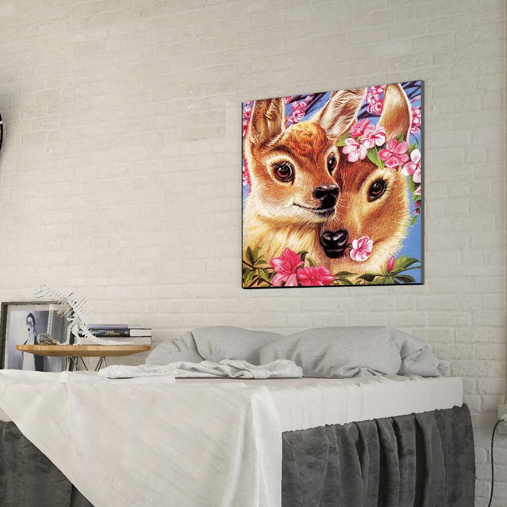 Diamond Painting - Full Round - Deers B
