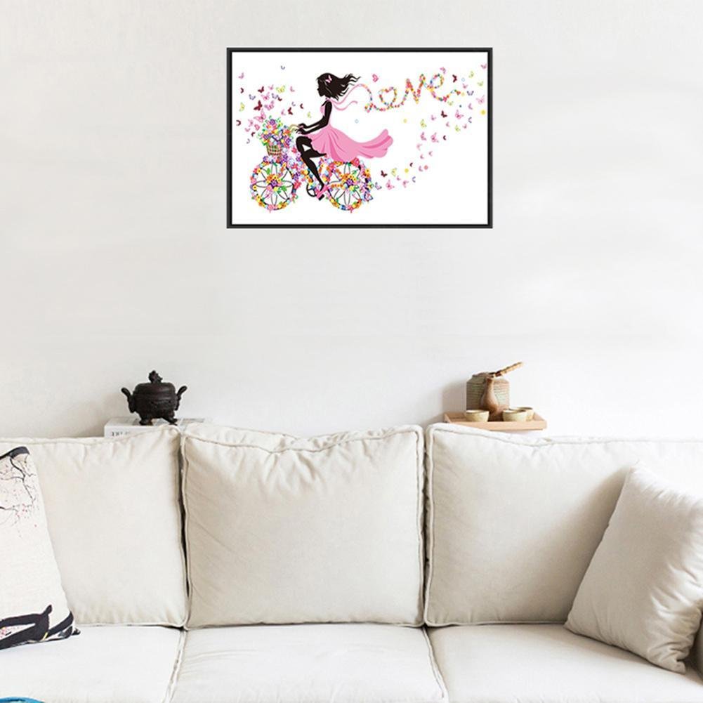 Diamond Painting - Partial Round - Sweet Girl Love