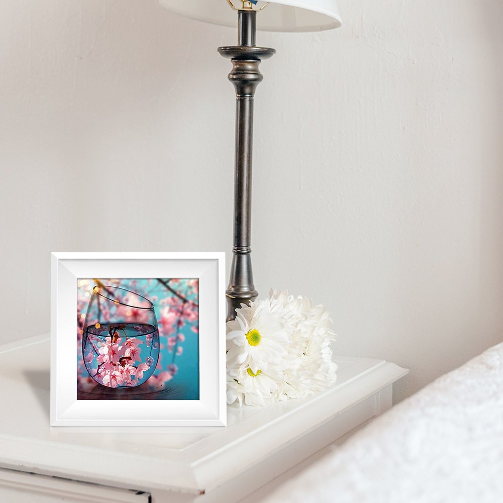 Diamond Painting - Full Round - Cup Flower B