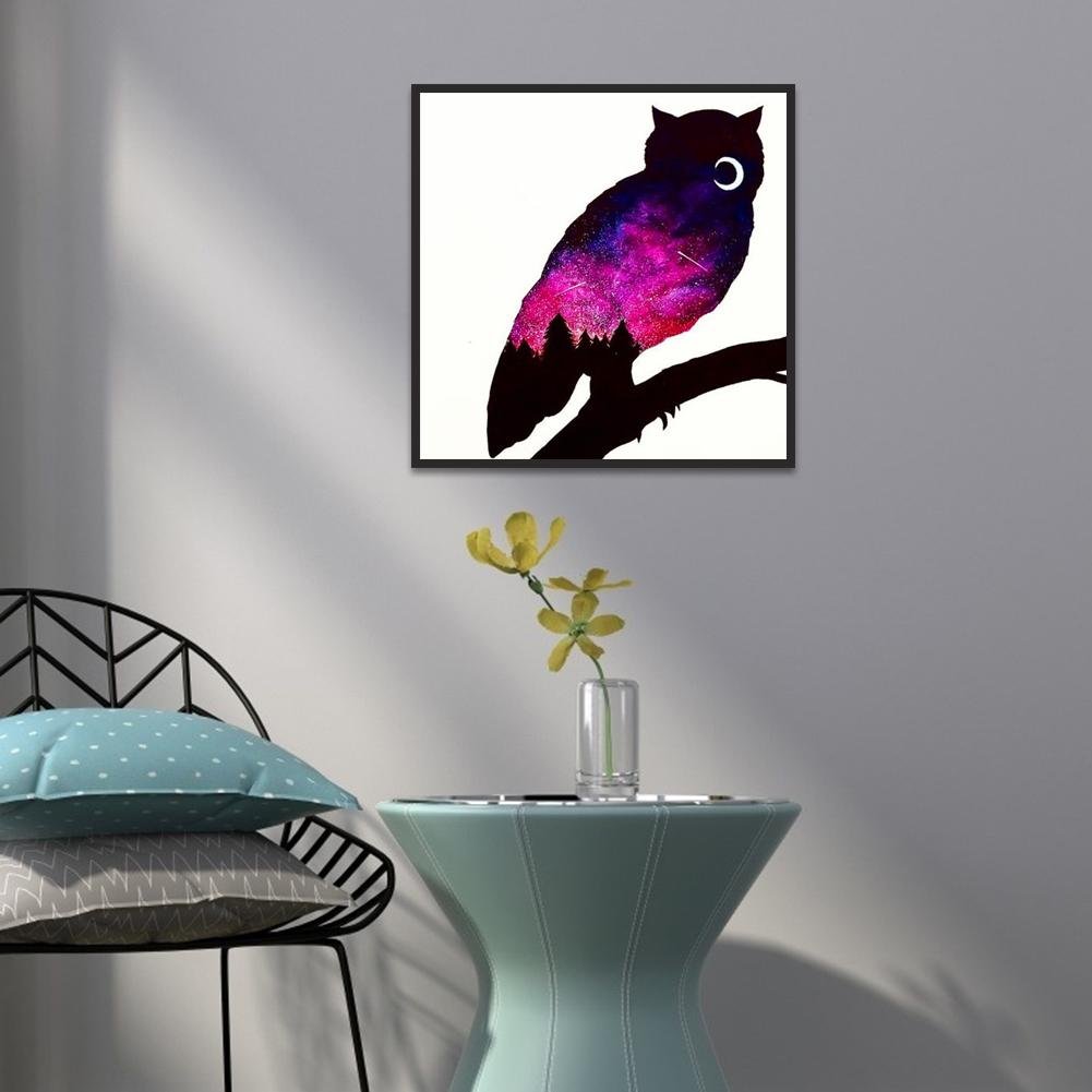 Diamond Painting - Full Round - Owl 2