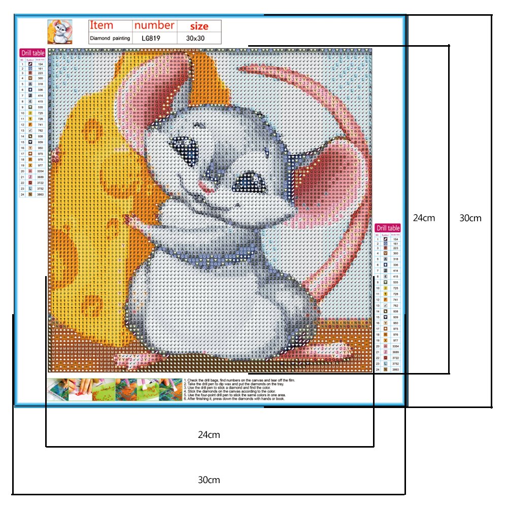 Diamond Painting - Full Round - Mouse