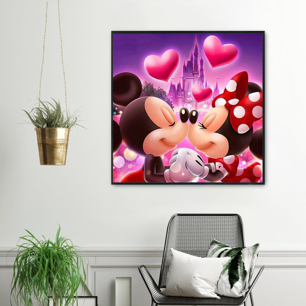 11ct Stamped Cross Stitch - Mickey Mouse(50*50cm)