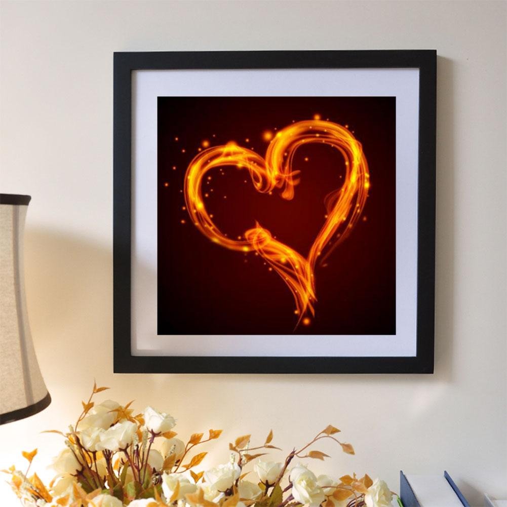 Diamond Painting - Full Round - Fire Heart
