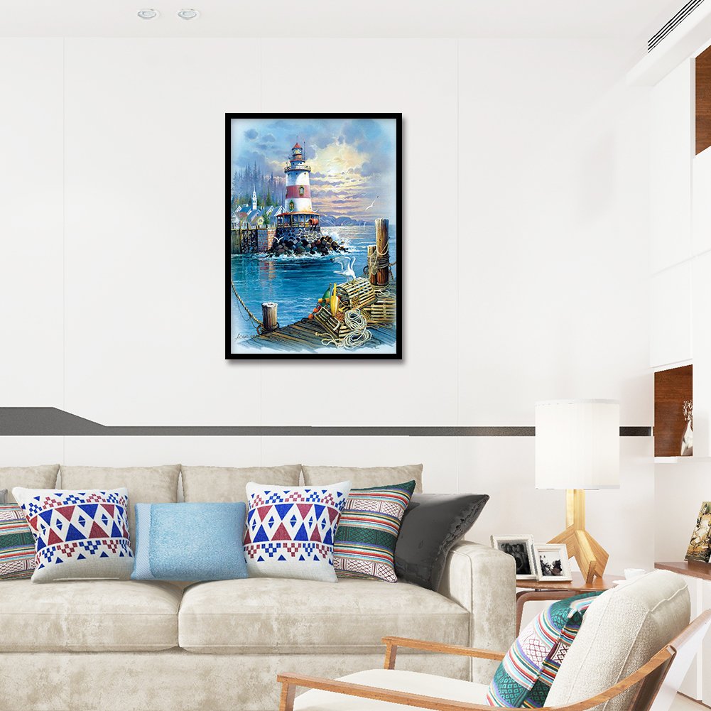 Pintura Diamante - Redondo Completo - Farol F