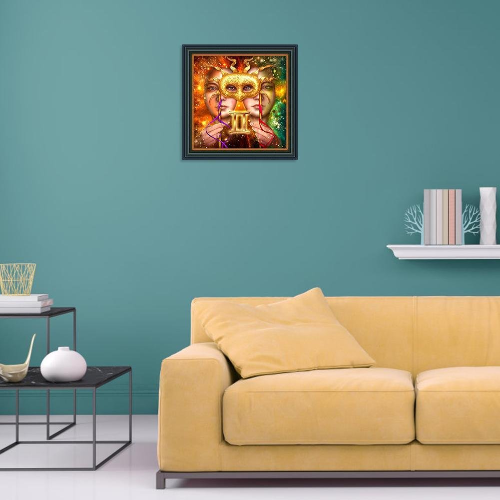 Diamond Painting - Full Round - Gemini
