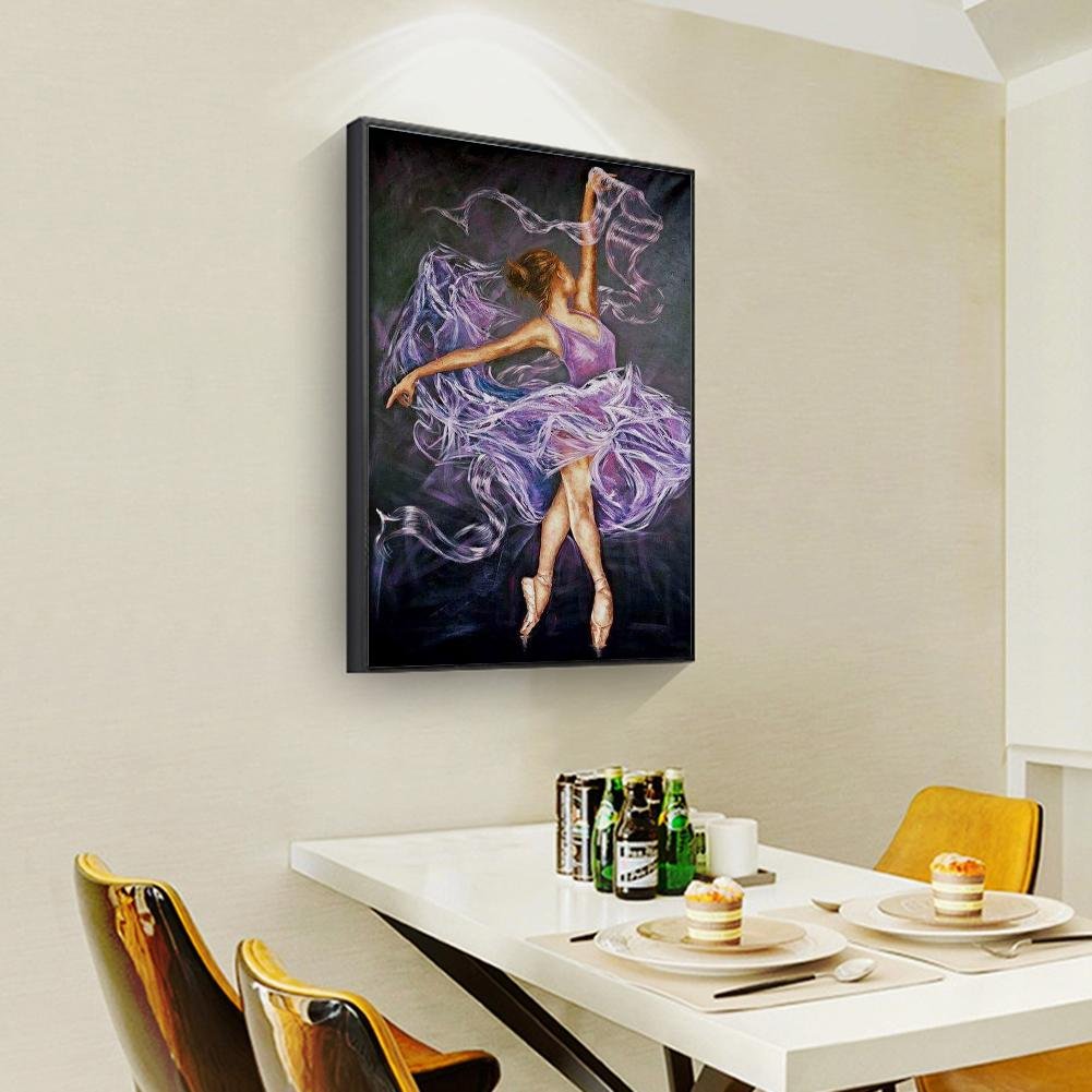 Pintura Diamante - Rodada Completa - Ballet Girl B