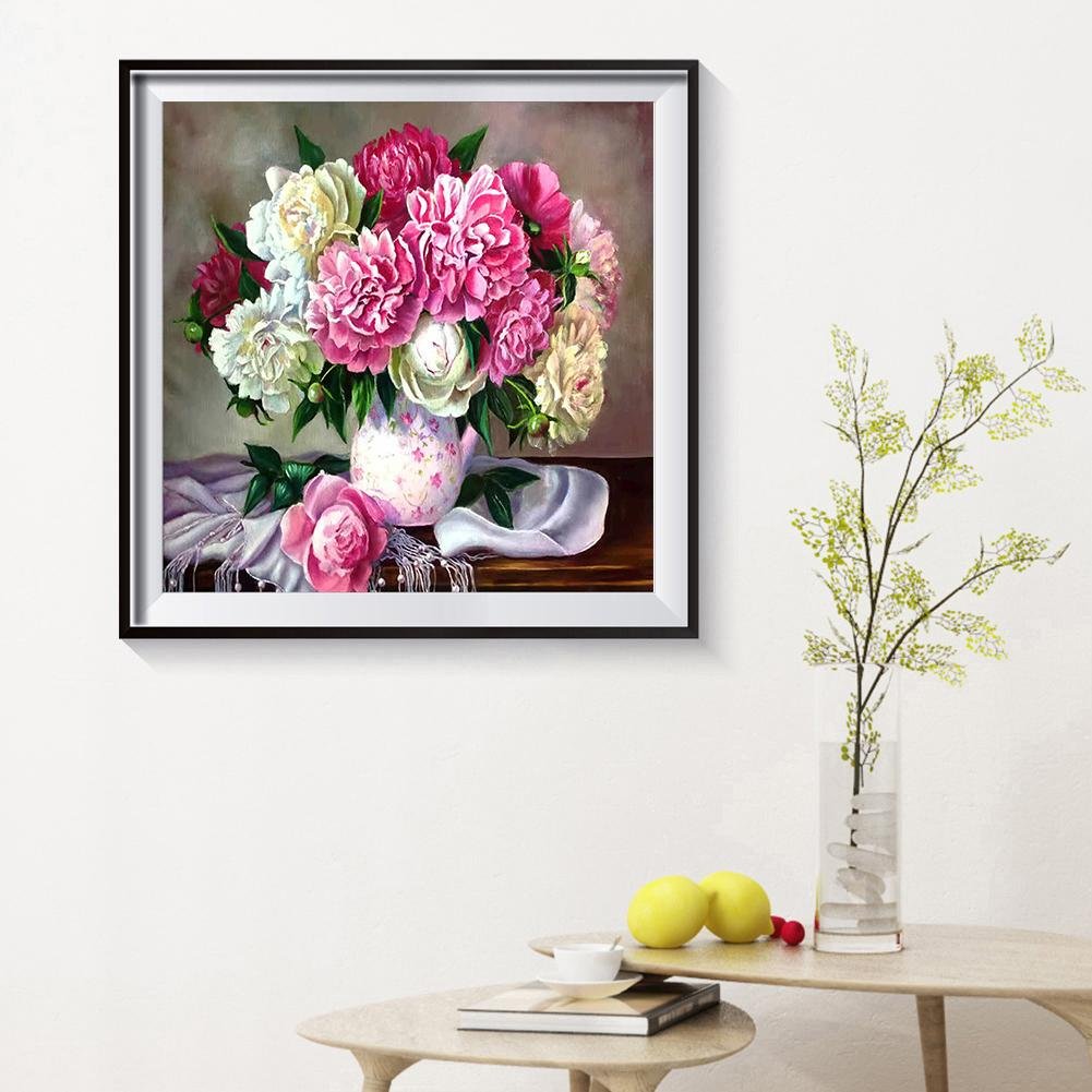 Diamond Painting - Full Round - Warm Flowers B