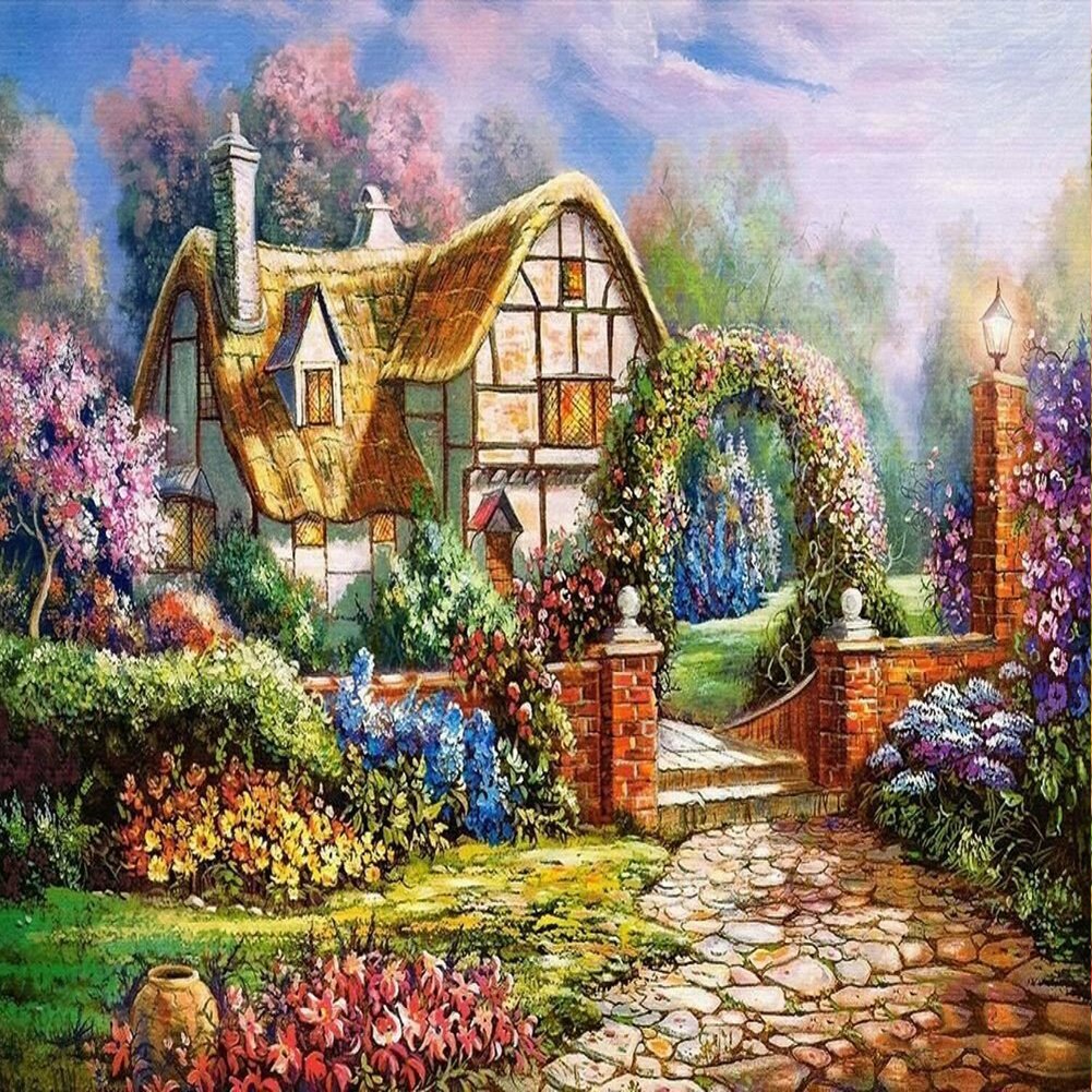 Diamond Painting - Full Round - Quiet House