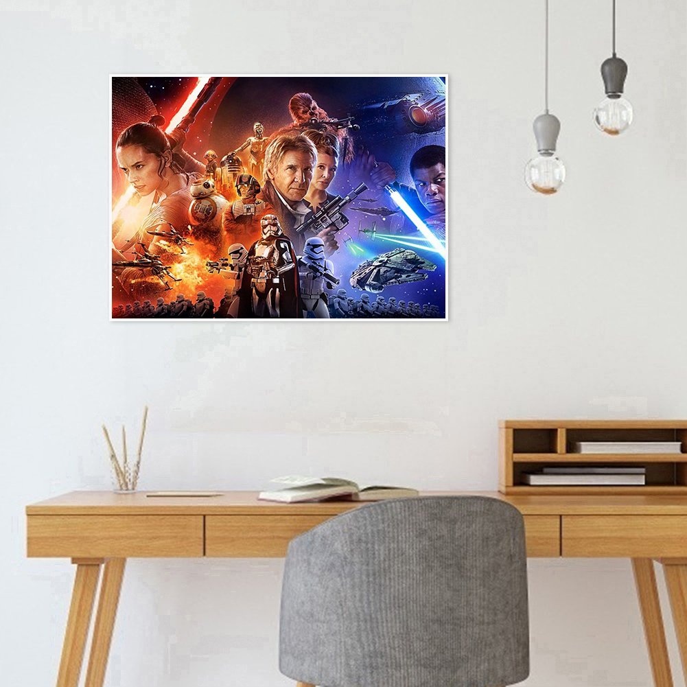 Diamond Painting - Full Round - Star War