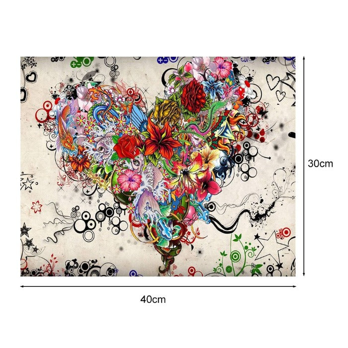 Oil Coloring Drawing Decorative Picture Living Room Wall Art