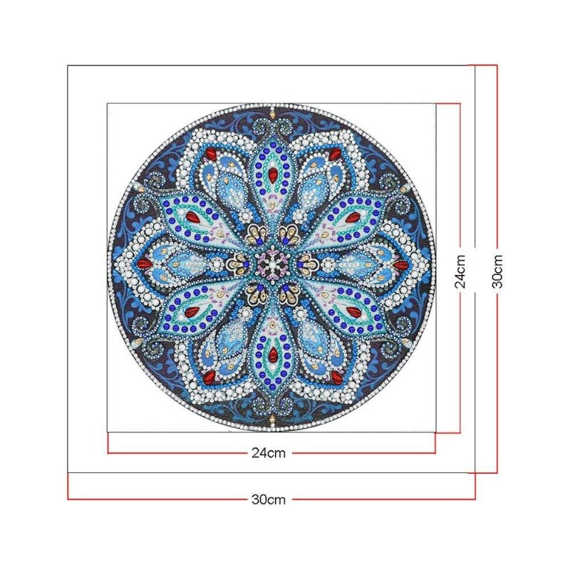DIY 5D Crystal Rhinestone Diamond Painting Kit Blossom Flower