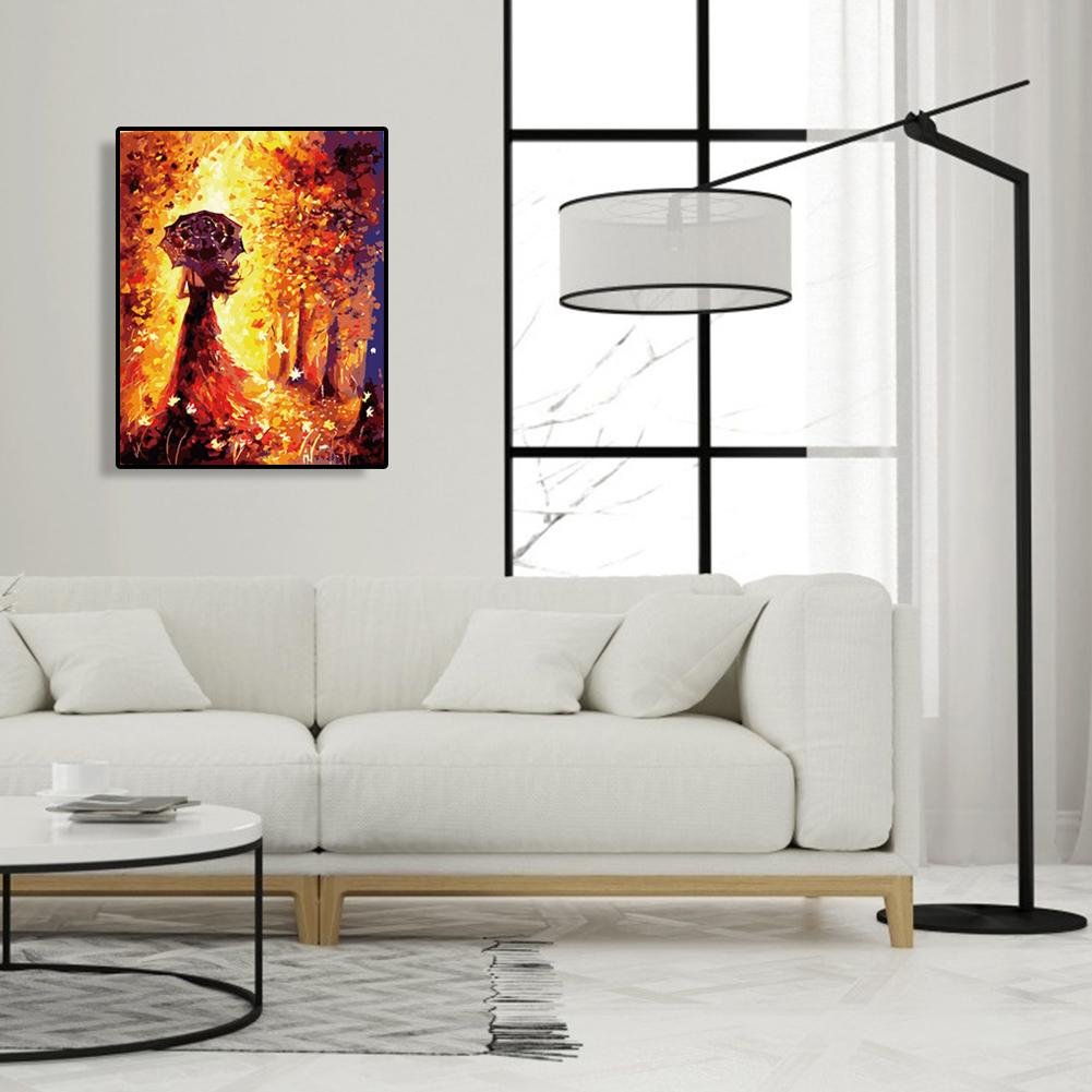 Paint By Number - Oil Painting - Women on Her Back (40*50cm)