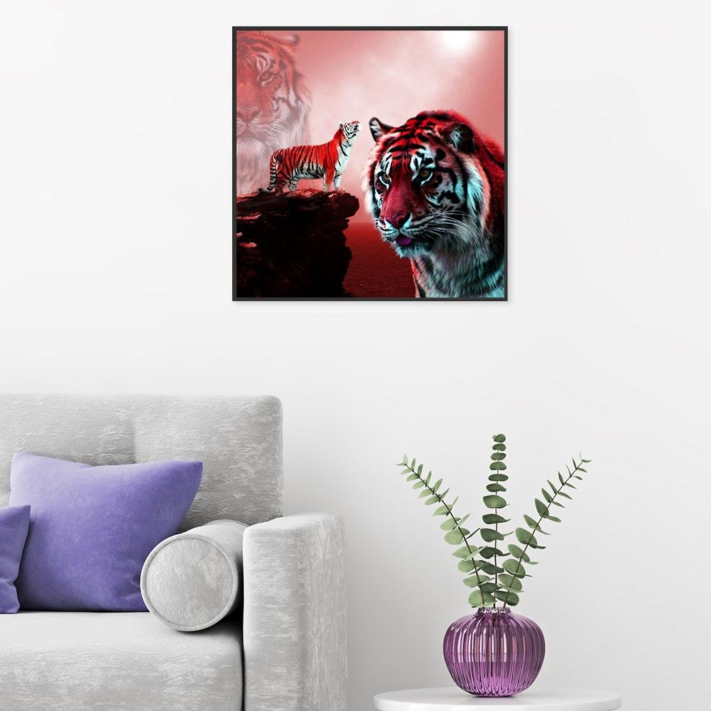 Diamond Painting - Full Round - Tiger G