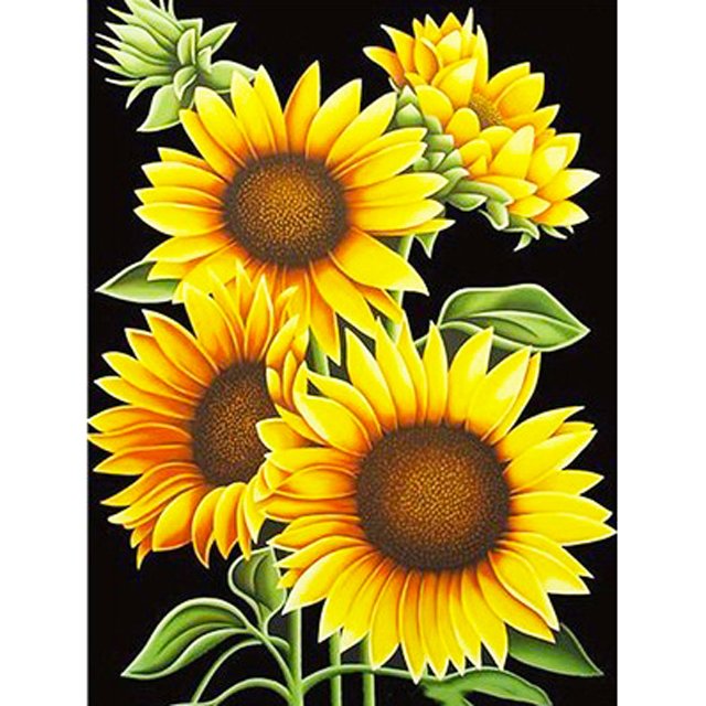 Diamond Paintings Art Full Drill Sunflower