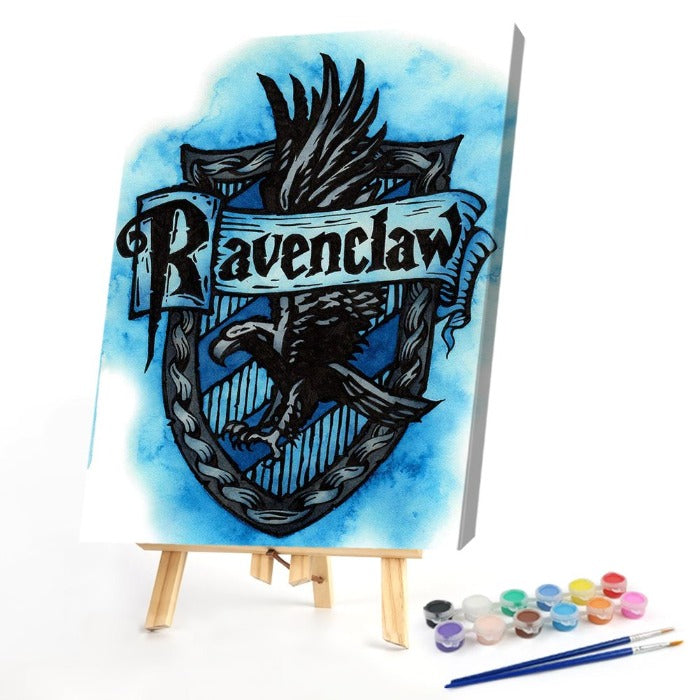 Magic School Badge Frameless Acrylic Figure Picture Drawing On Canvas