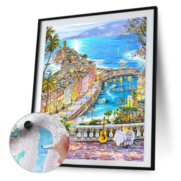 Painting By Numbers kit is an ideal introduction to the pleasures of painting