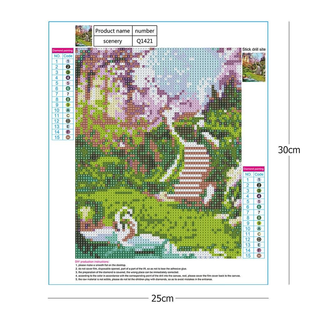 Diamond Painting - Full Round - Fantasy Bridge
