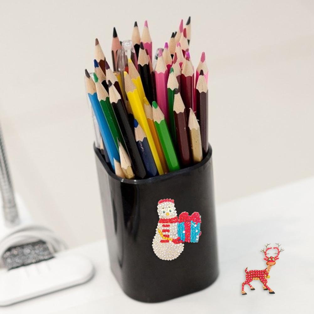 DIY Diamond Painting Christmas Cup Book Stickers