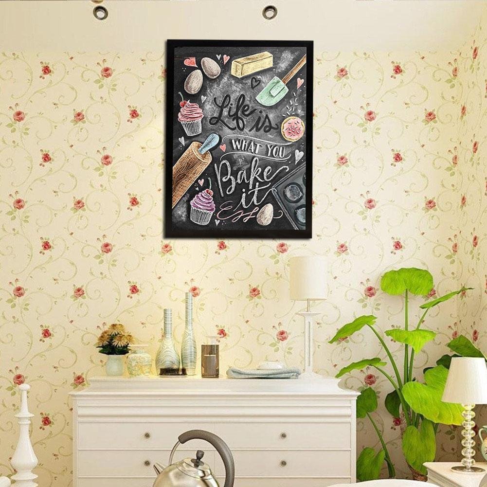 Pintura Diamante - Rodada Parcial - Quadro Sorvete