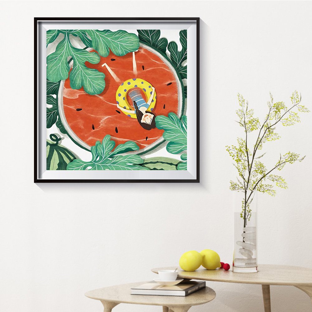 Ponto Cruz Estampado 11ct - Infância (50*50cm)