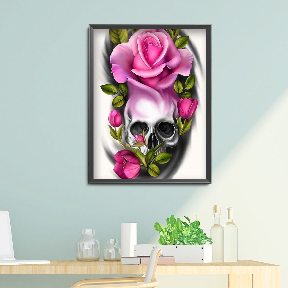 Diamond Painting - Full Round - Skull Head