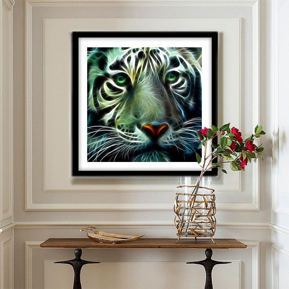 Diamond Painting - Full Round - Tiger A