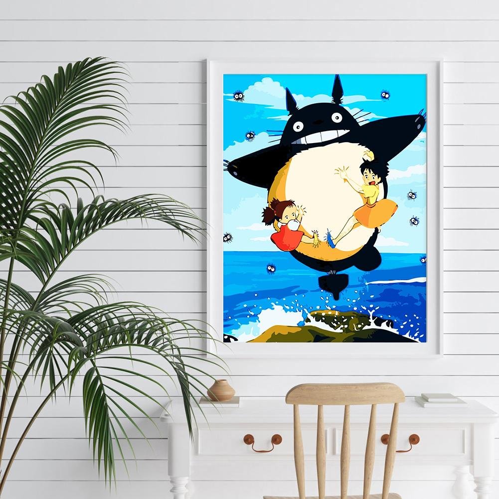 Paint By Number - Oil Painting - Totoro (40*50cm)