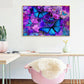 Diamond Painting - Full Round - Flower Butterfly F