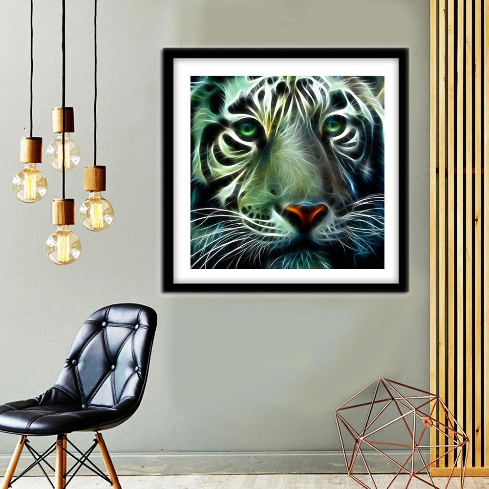 Diamond Painting - Full Round - Tiger A