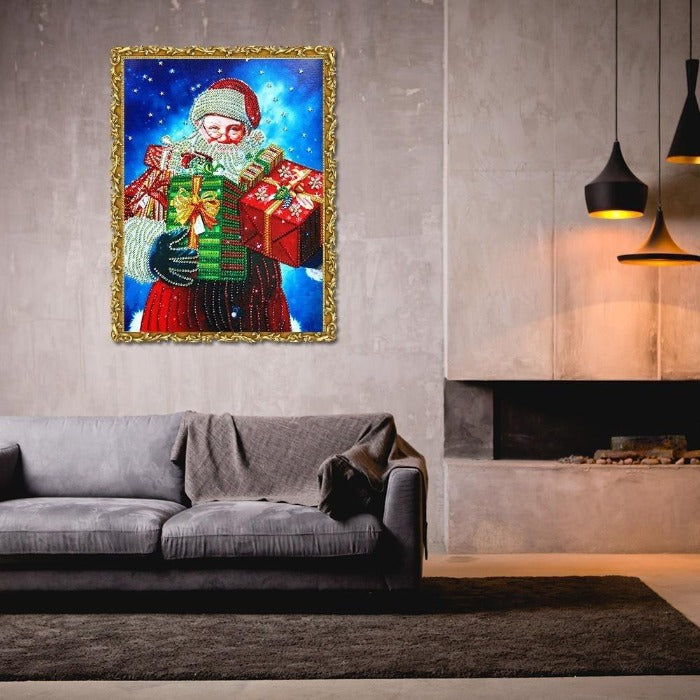 DIY 5D Crystal Rhinestone Diamond Painting Kit Santa Clause