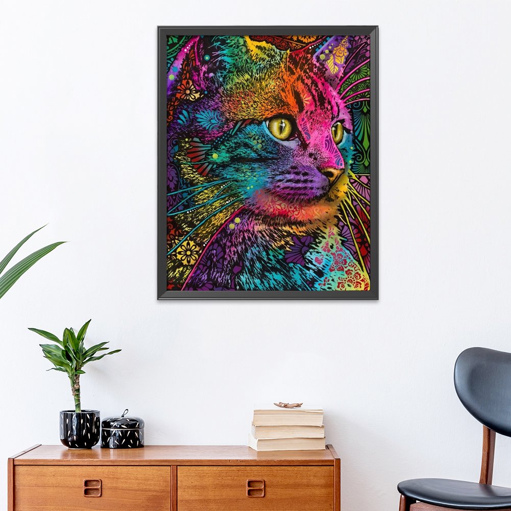 11ct Stamped Cross Stitch - Cat(36*46cm)
