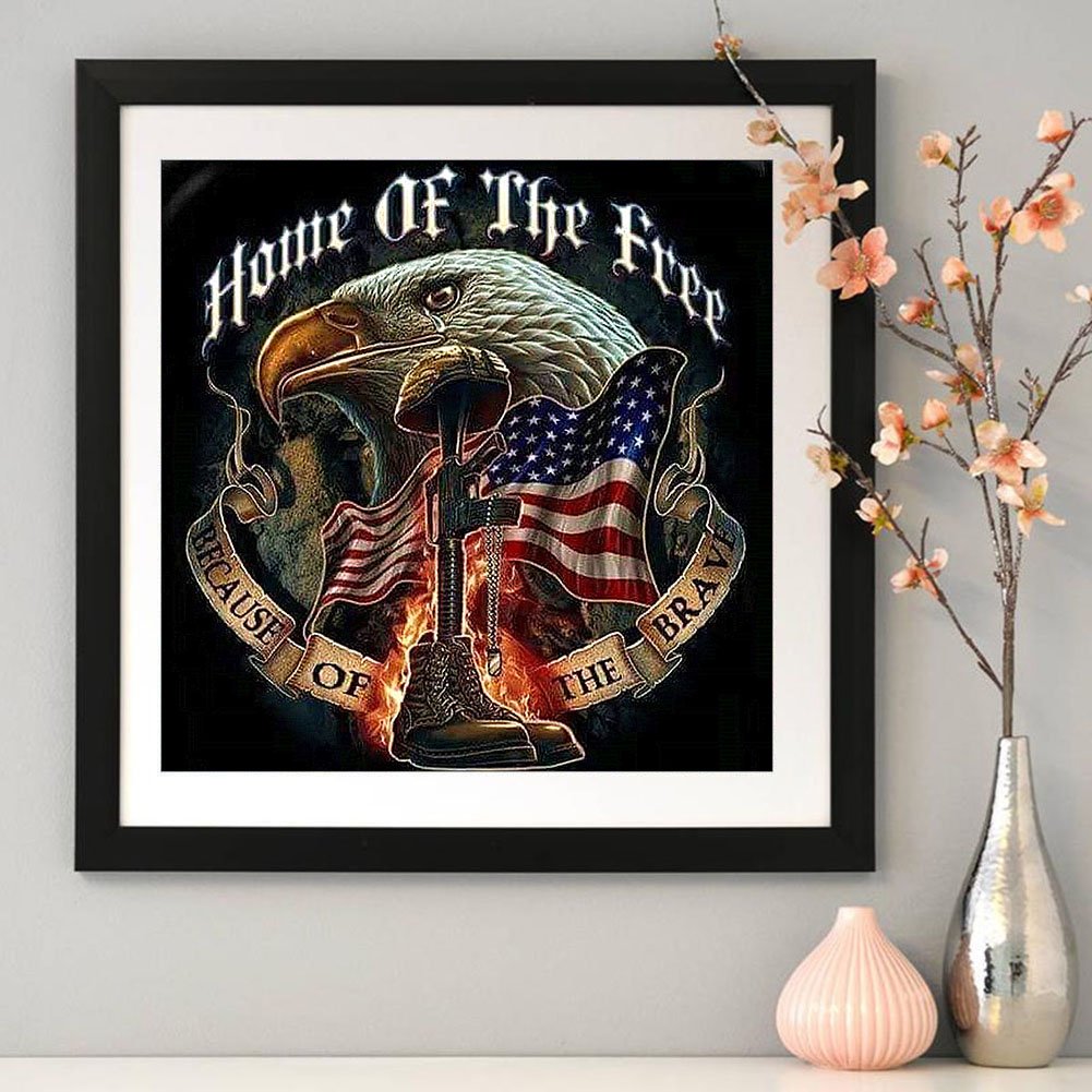 Diamond Painting - Full Round - Eagle (40*40cm) D