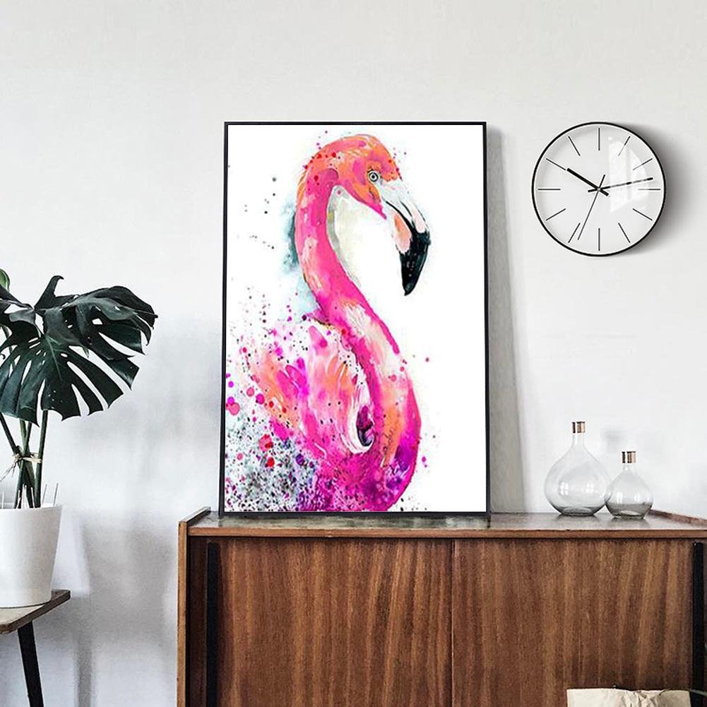 5D DIY Diamond Painting Kit - Full Round - Flamingo
