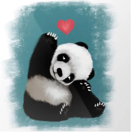 diamond painting cute panda