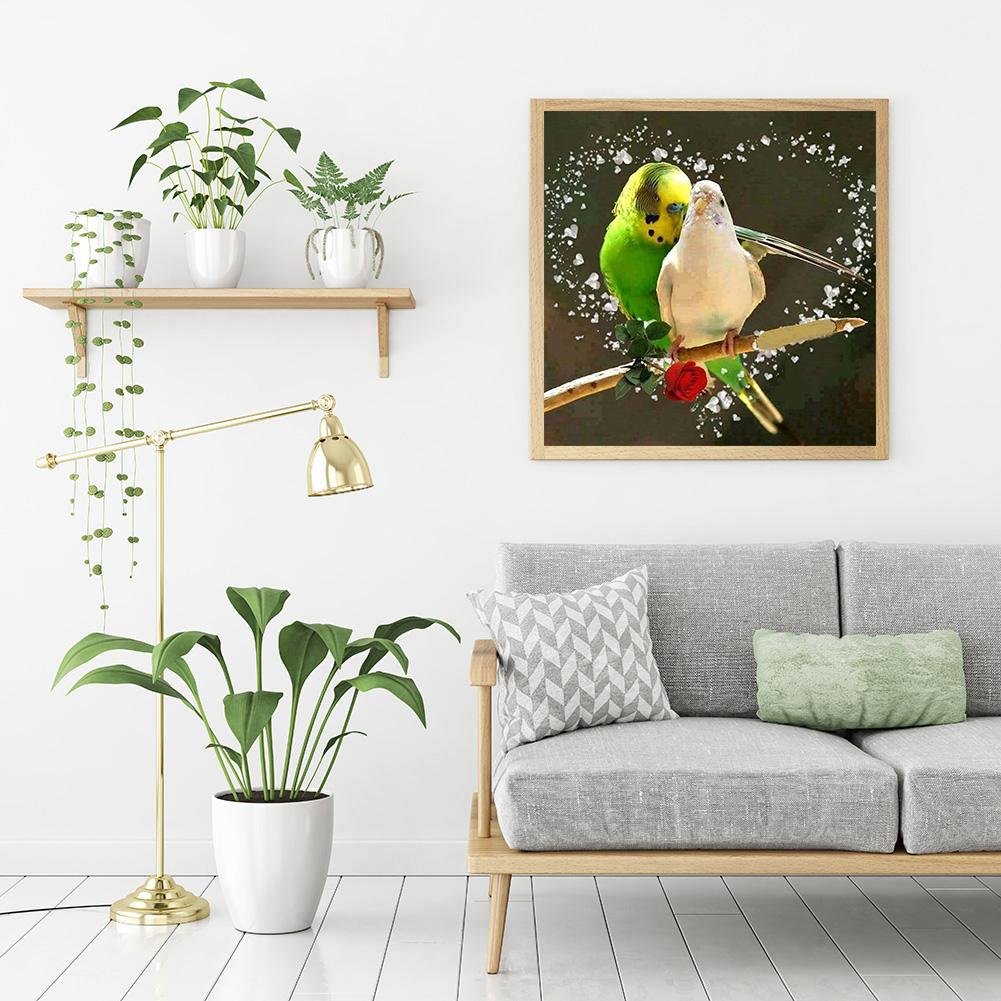 Diamond Painting - Full Round - Parrot