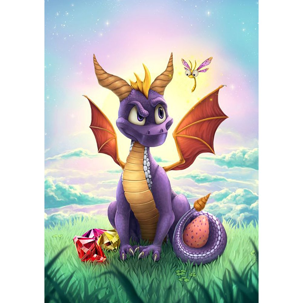 11CT Stamped Cross Stitch Dragon(40*50CM)