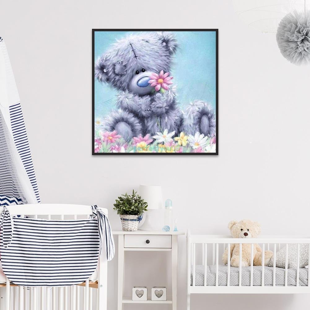 Diamond Painting - Full Round - Teddy Bear A