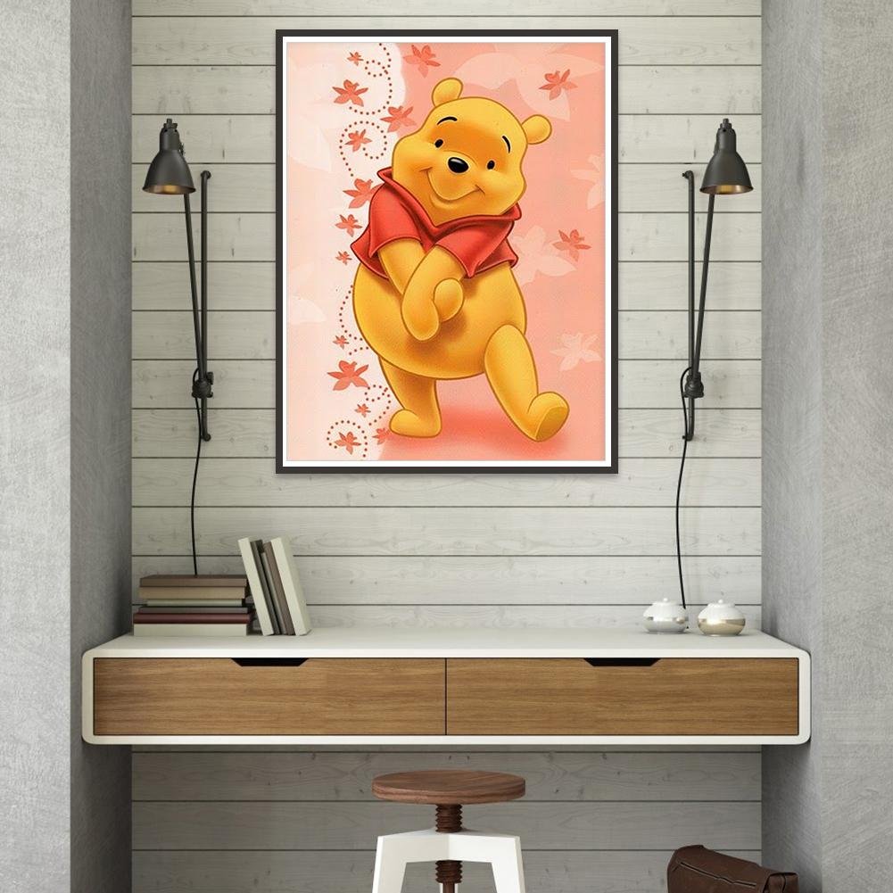 Winnie the Pooh Diamond Beads Art Craft