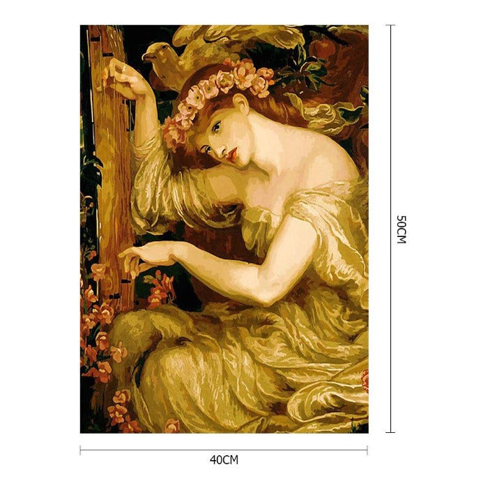 DIY Unframed Running Proserona Painting Picture By Numbers Colorful Paint Wall Art for Living Room