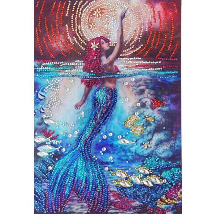 Diamond Painting - Crystal Rhinestone - Mermaid