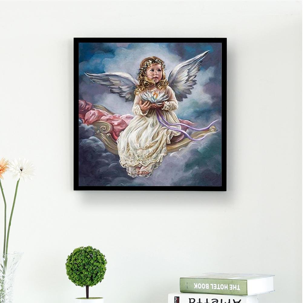 5D DIY Diamond Painting Kit - Full Round - Little Angel A