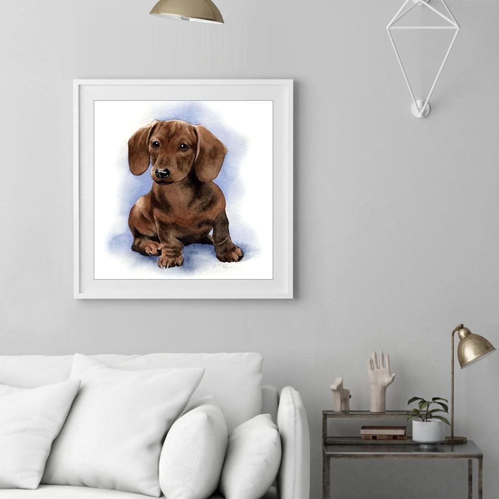 Diamond Painting - Full Round - Dog 1