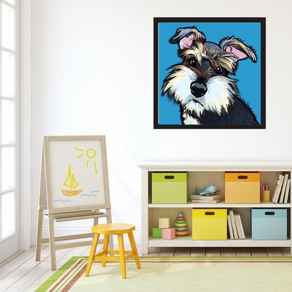 5D DIY Diamond Painting Kit - Full Round - Dog