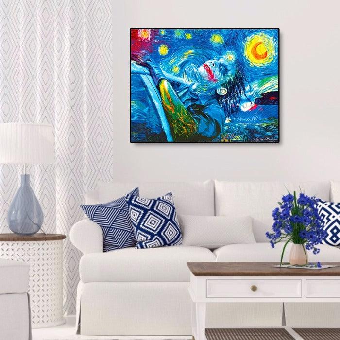 Clown Oil Painting By Numbers 40x30cm Canvas Art Pictures for