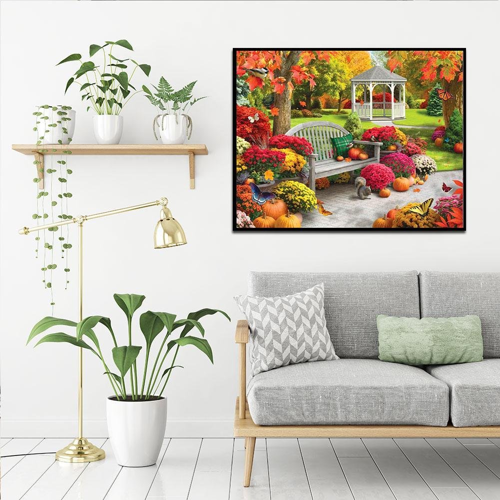 Pintura Diamante - Volta Completa - Jardim