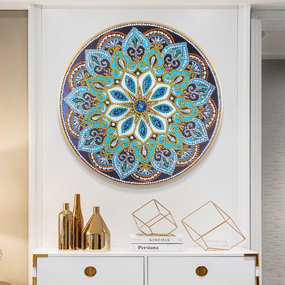 Kit de pintura de diamante DIY 5D - cristal de strass - mandala