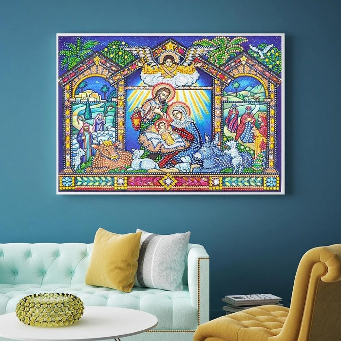 Religion DIY diamond painting Crystal Rhinestone Include Diamond Painting Tool